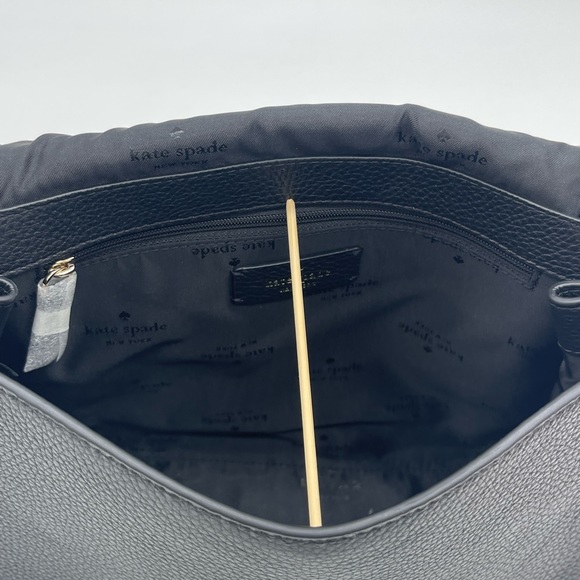 Kate Spade Leila Medium Flap Shoulder Crossbody Bag & Compact Bifold Wallet - Picture 4 of 14